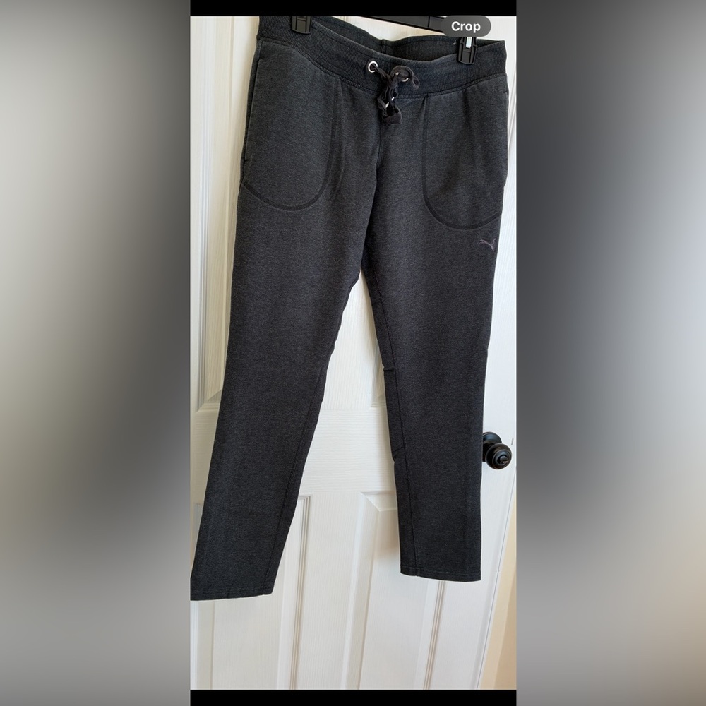 Puma Women's Jogger Gray Sweatpants Size L